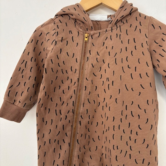 Mini rodini animal print jumpsuit - Picture 2 of 3